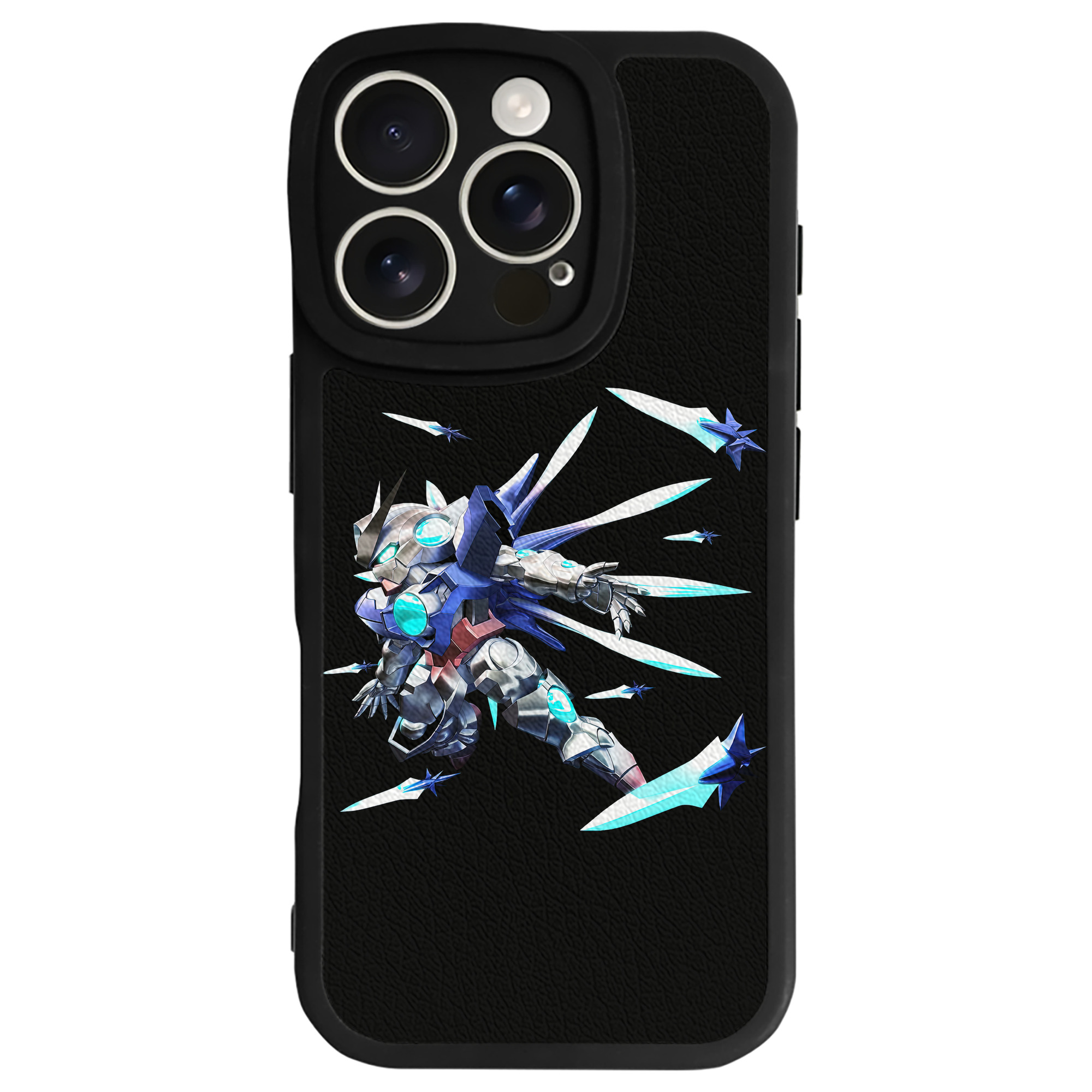 （画像用） 機動戦士ガンダム Mobile Suit Gundam 【iPhone 16シリーズ対応】シリコンスマホケース（レザー調） 材質：シリコン